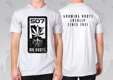 MN Roots T-Shirt - 507 Area Code Border